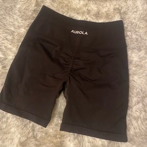 Brown aurola shorts